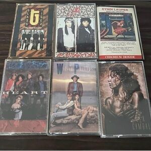 Lot of 6 cassettes - Classics!